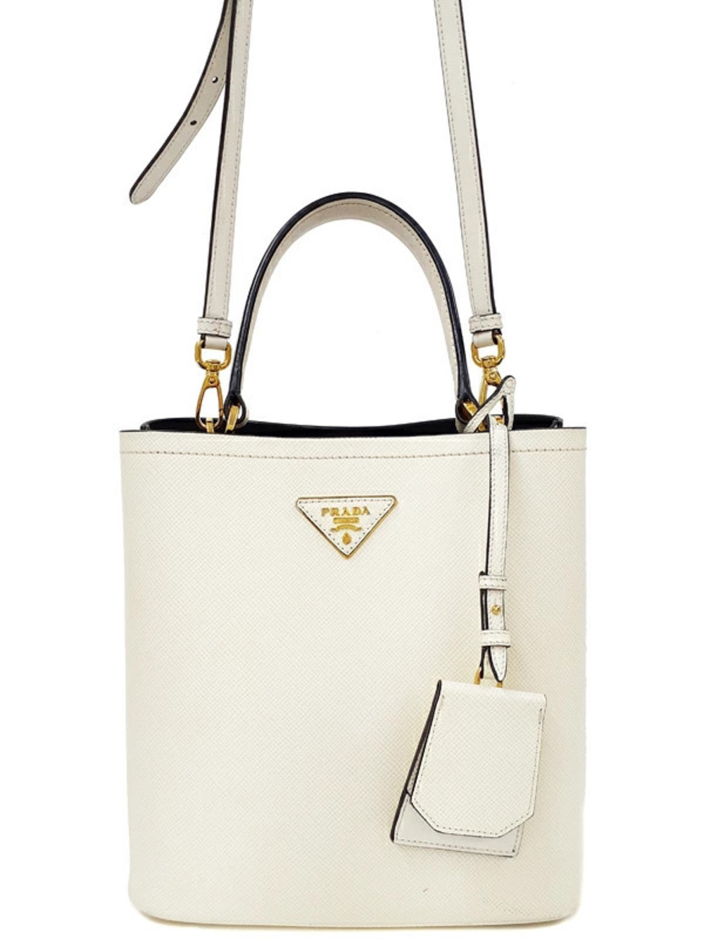Prada Panier Saffiano Leather Bag